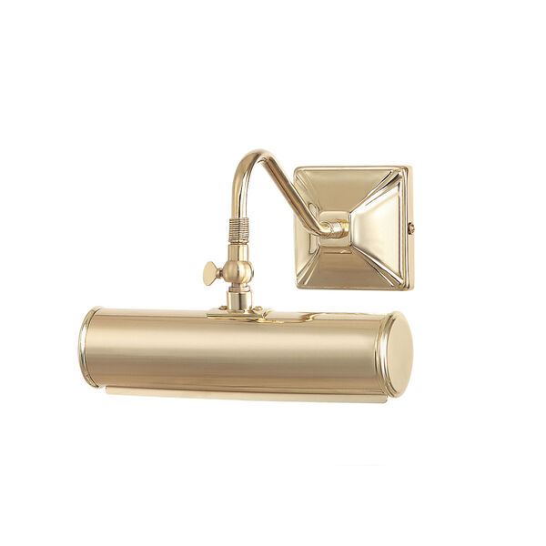 Leo Polished Brass Two-Light Small Picture Light, image 1